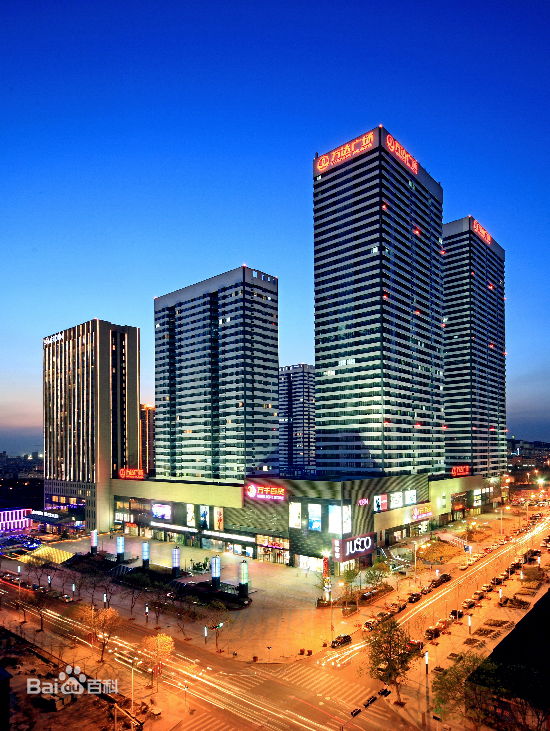 青島CBD萬達廣場工程案例